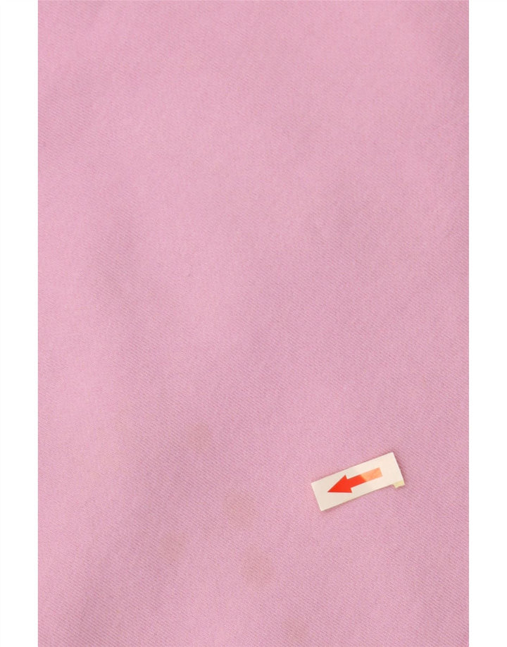 CREW CLOTHING Suéter feminino com capuz e corte UK 18 XL algodão rosa