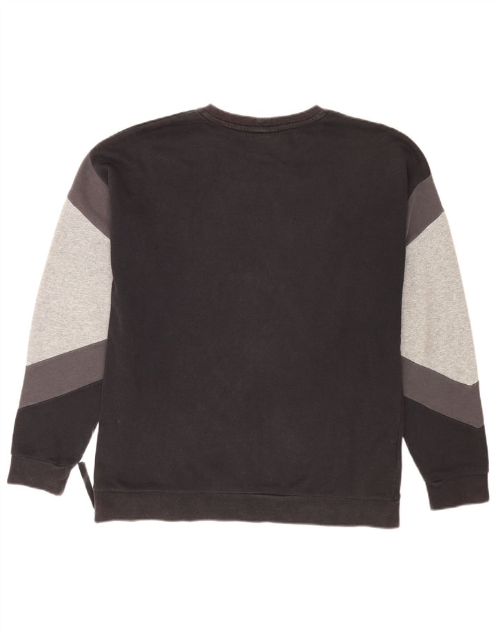 Moletom Nike Masculino Graphic Loose Fit Jumper Médio Preto Colorblock