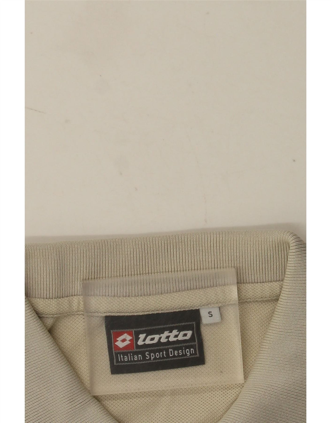 Camisa polo masculina Lotto pequena bege