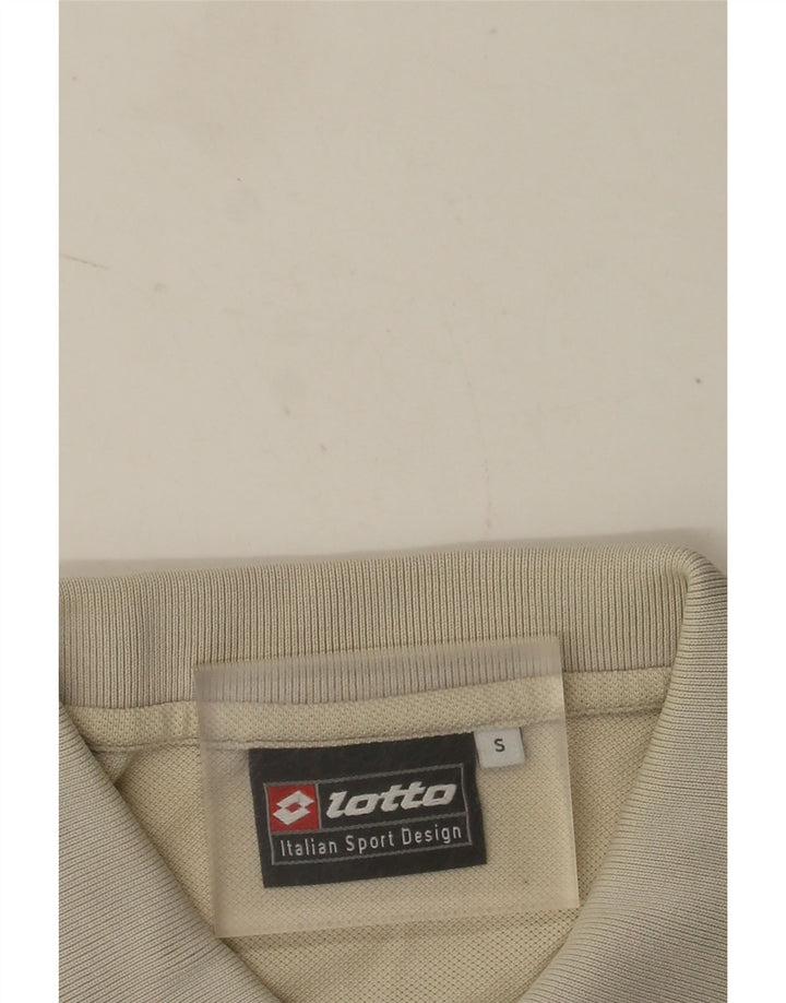 Camisa polo masculina Lotto pequena bege