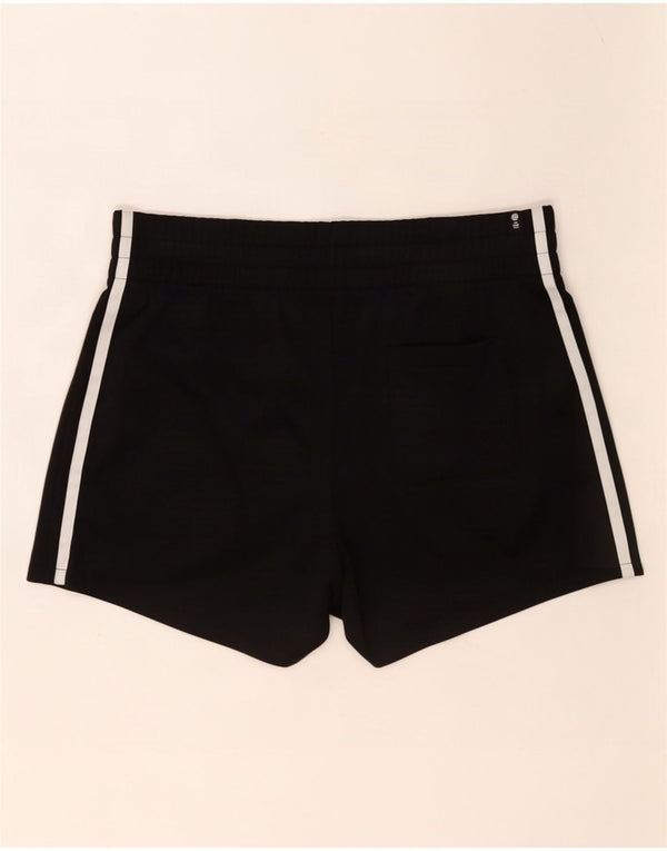 Shorts esportivos femininos Adidas UK 14 poliéster preto médio