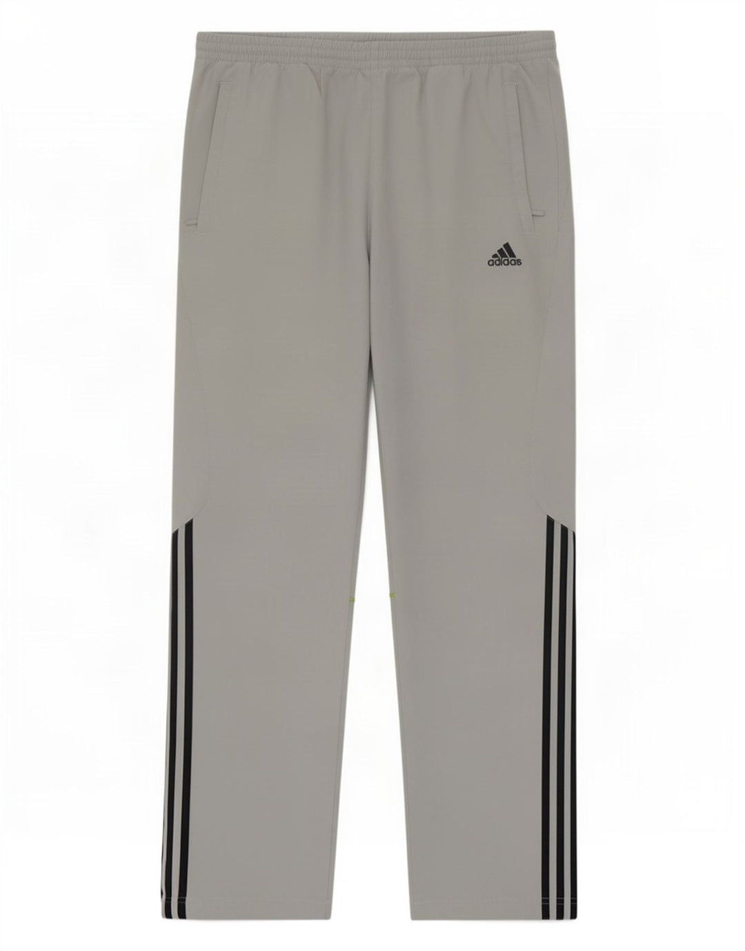 Calça Adidas Mens Treino Cinza Médio Colourblock Poliéster