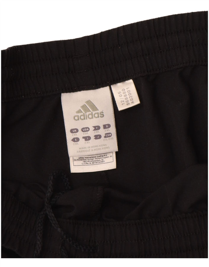 Calças de treino masculinas ADIDAS 2XL poliéster preto