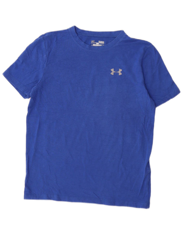Camiseta solta UNDER ARMOUR para meninas 11-12 anos grande algodão azul