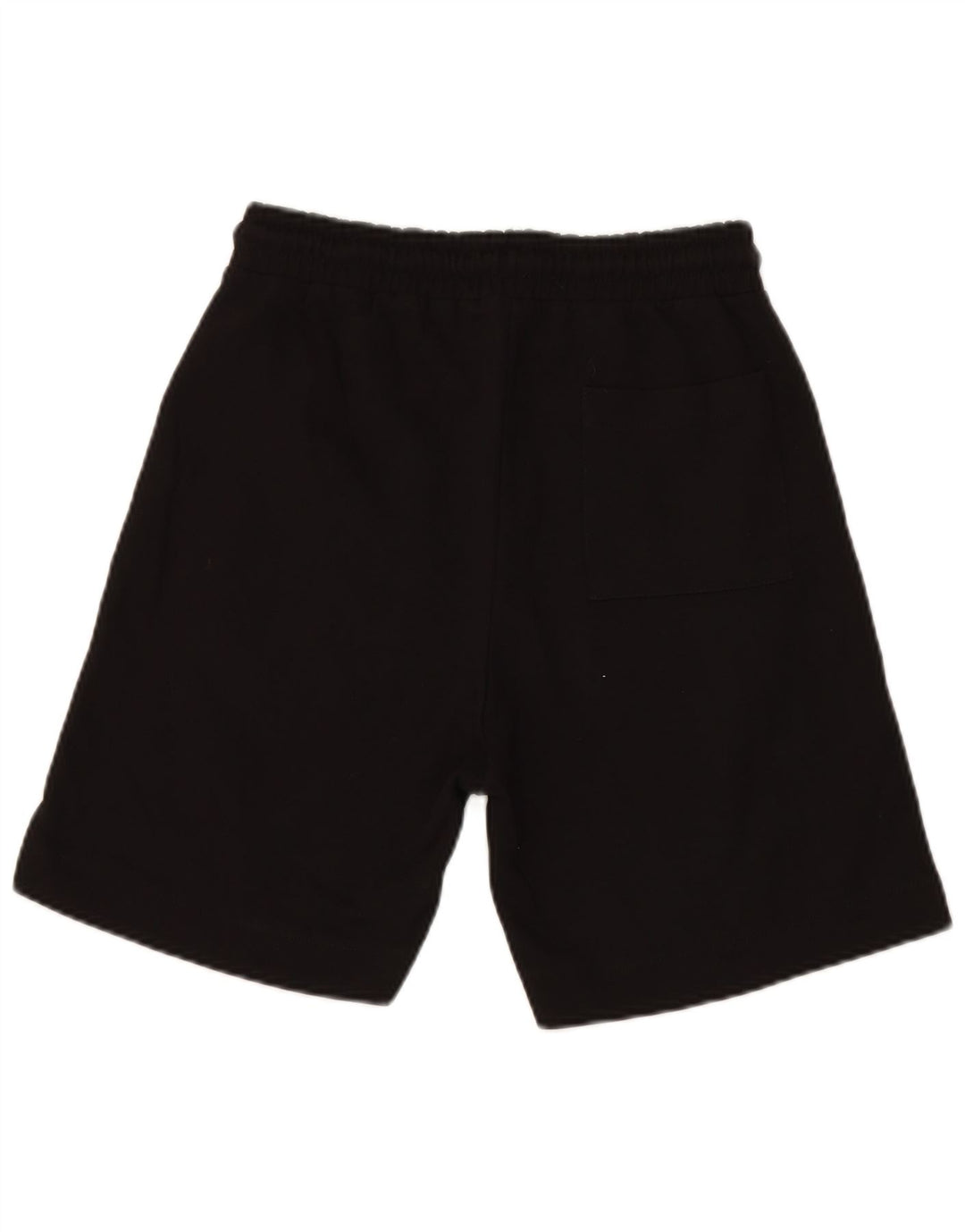 ZARA Mens Sport Shorts Pequeno Algodão Preto