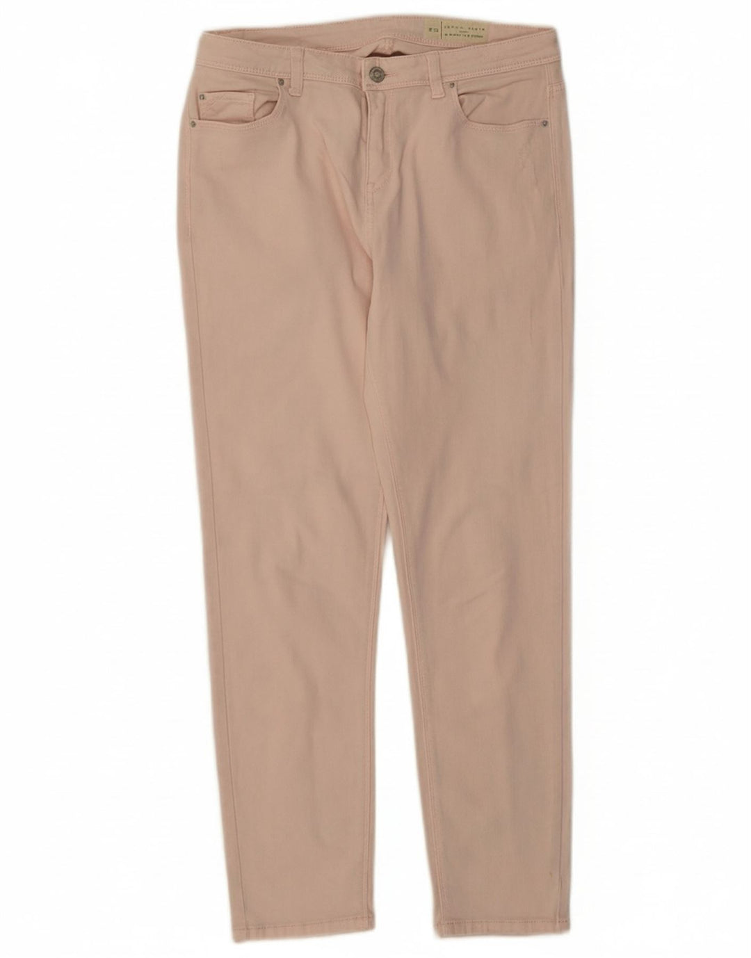 Calça jeans skinny feminina ESPRIT W30 L27 algodão rosa