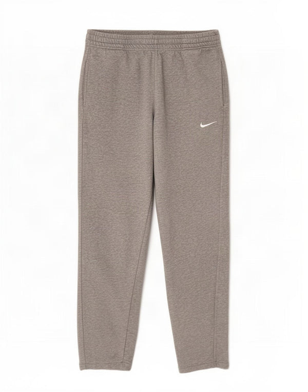 Nike Mens Tracksuit Trousers Medium Grey Flecked Cotton