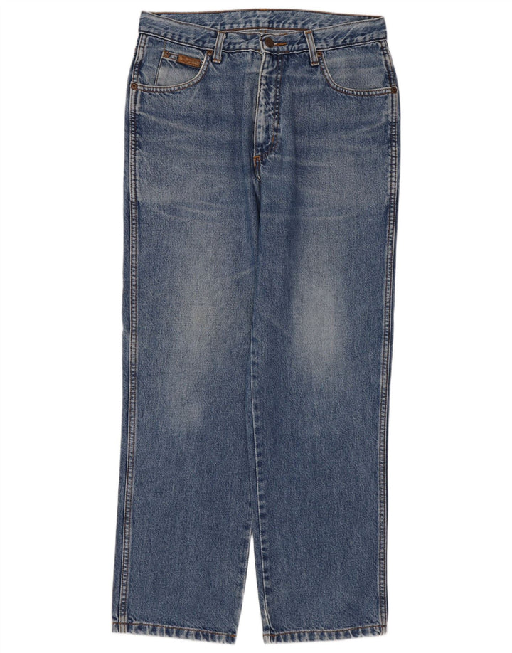 Wrangler Masculino Ohio Straight Jeans W32 L30 Azul Algodão