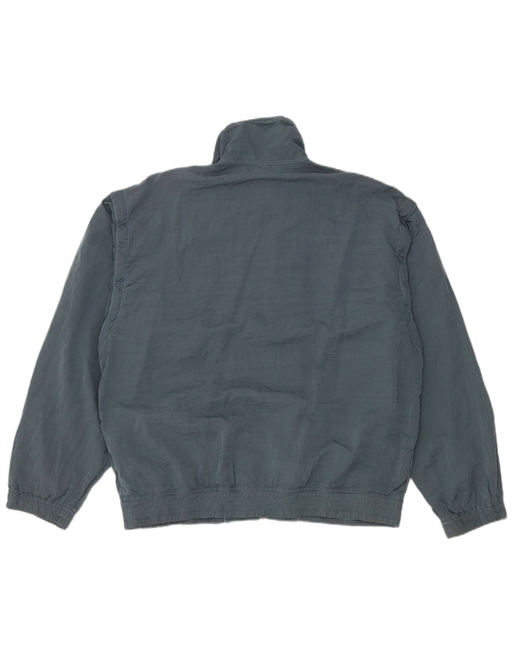 BELFE Jaqueta masculina de agasalho UK 38 Poliamida Colourblock Azul Médio