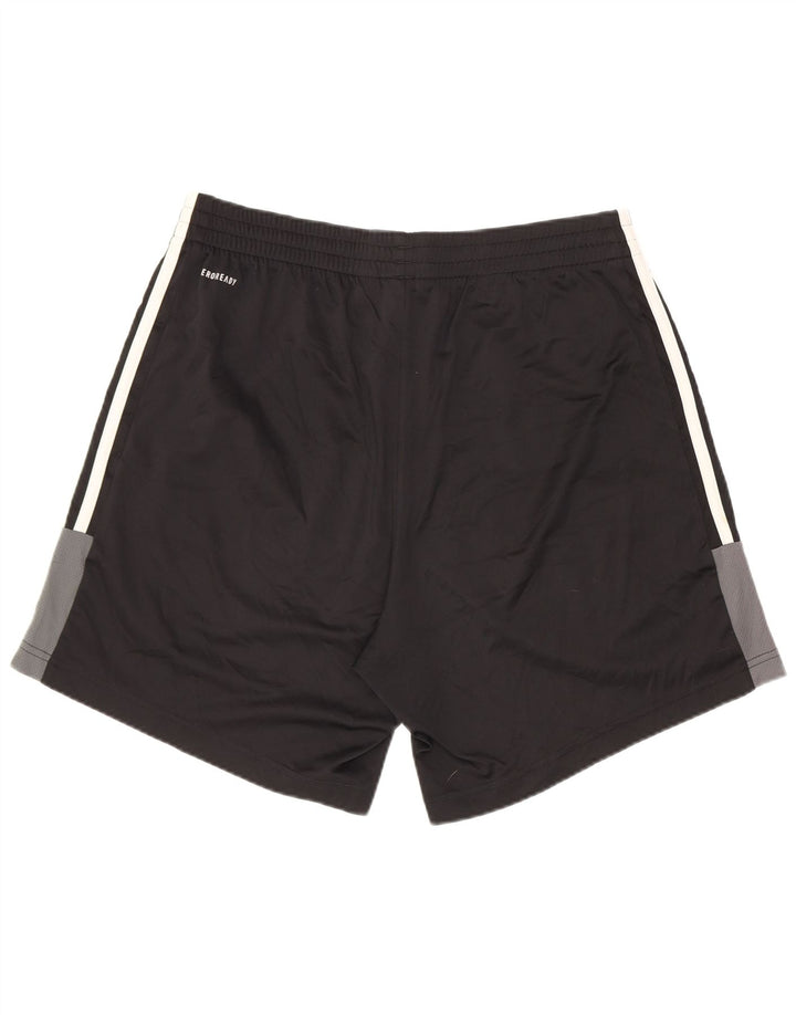 Adidas Mens Sport Shorts Médio Preto Poliéster Esportes