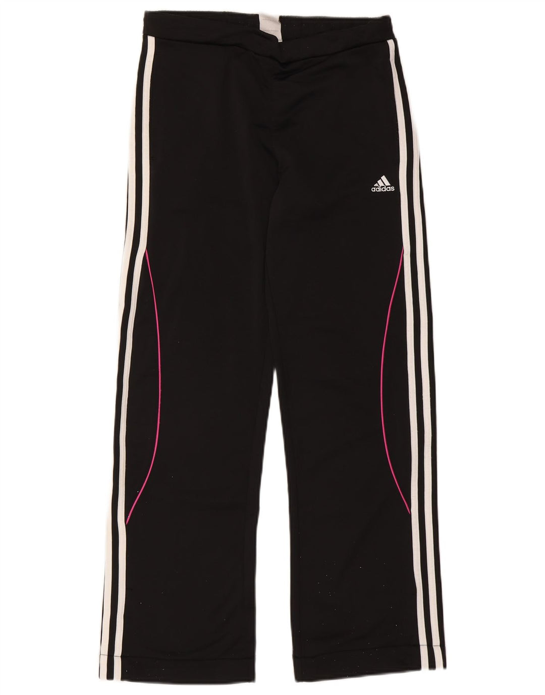 Calças de treino Adidas meninas 15-16 anos preto poliéster