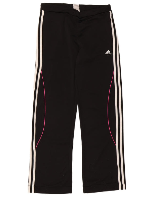 Calças de treino Adidas meninas 15-16 anos preto poliéster