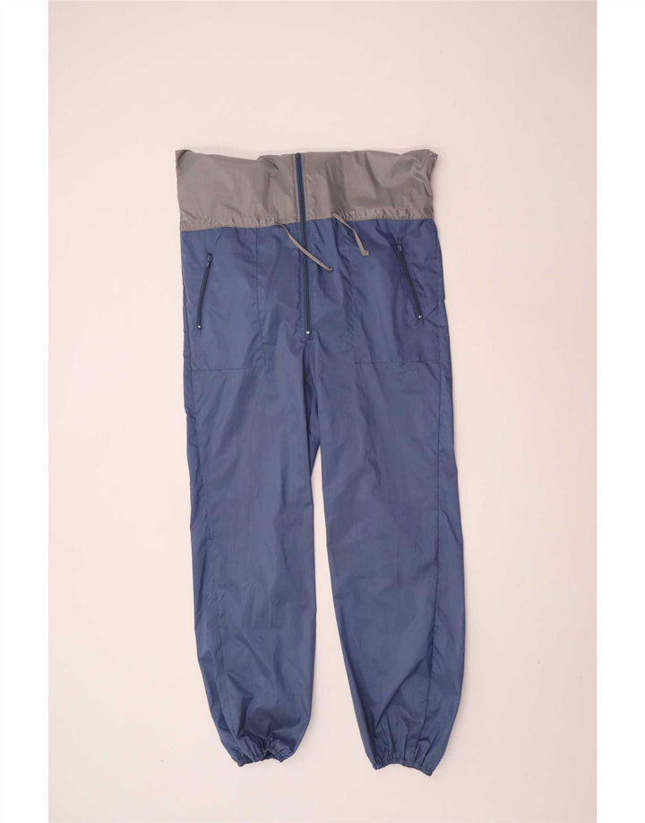 Rodeo Mens Workwear Macacão com Capuz Médio Azul Colourblock Nylon