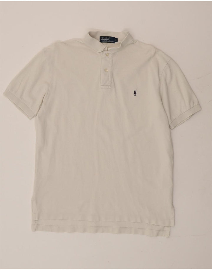 Polo Ralph Lauren Camisa masculina média algodão branco