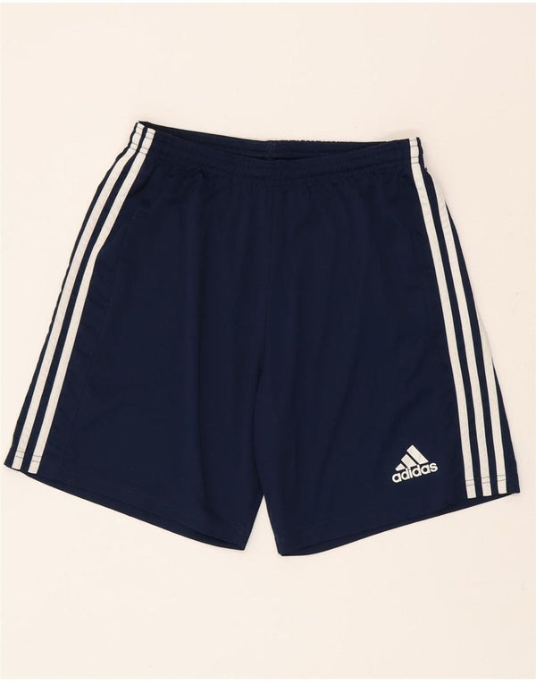 Adidas Mens Aeroready Sport Shorts Médio Azul Marinho Poliéster