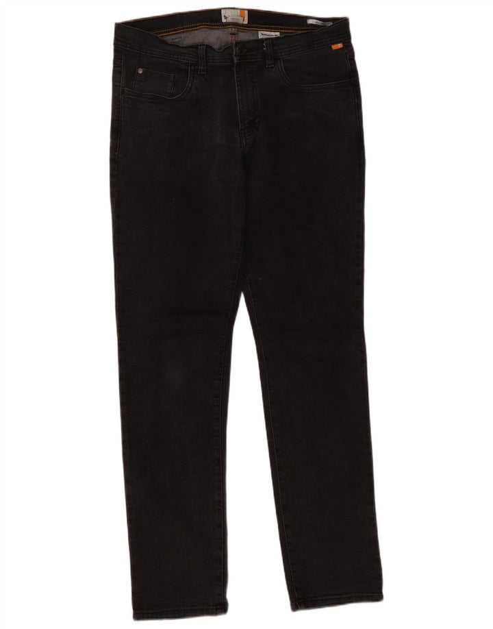 Timberland Mens Slim Jeans W32 L34 Cinza Algodão
