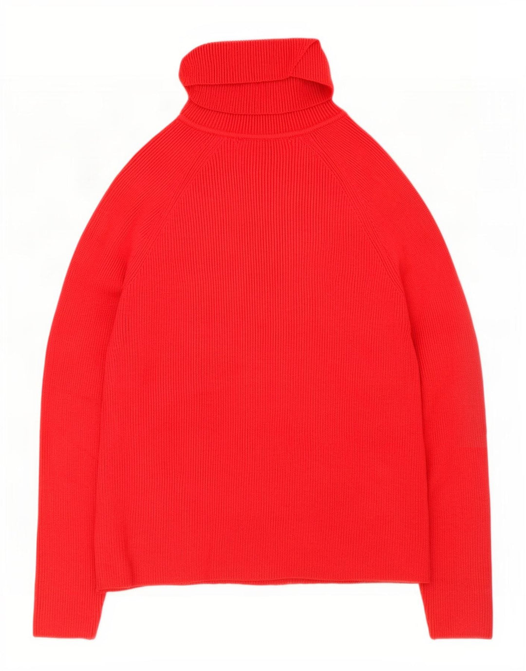 Suéter feminino Marks & Spencer com gola redonda e viscose vermelha pequena Reino Unido 10