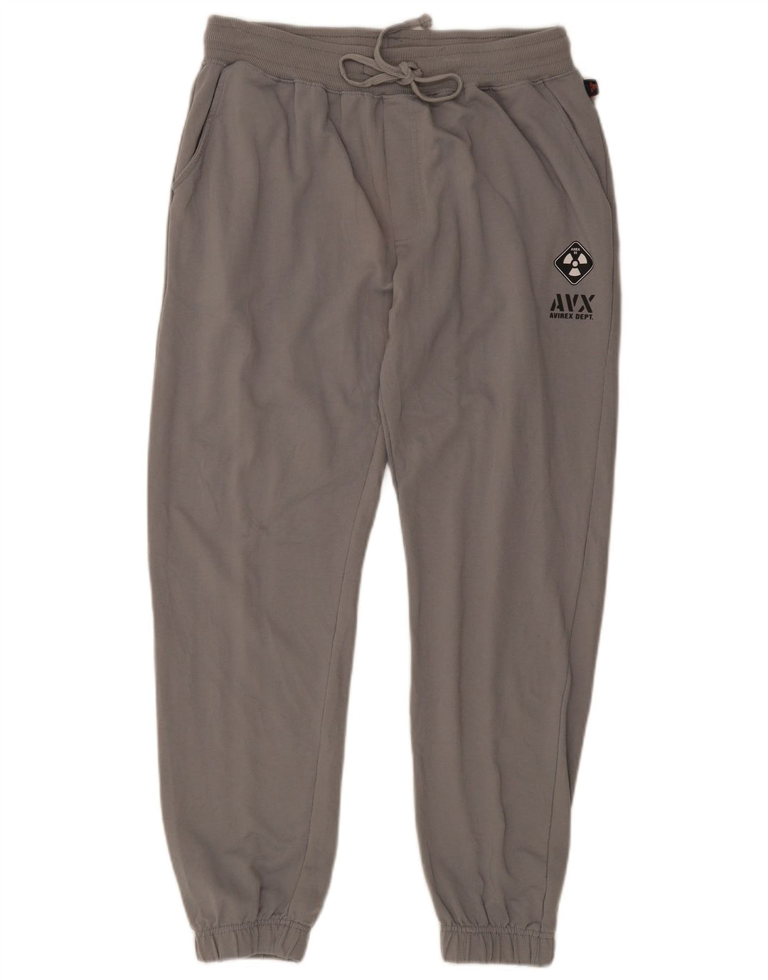 AVIREX Calça de treino masculina Joggers XL cinza