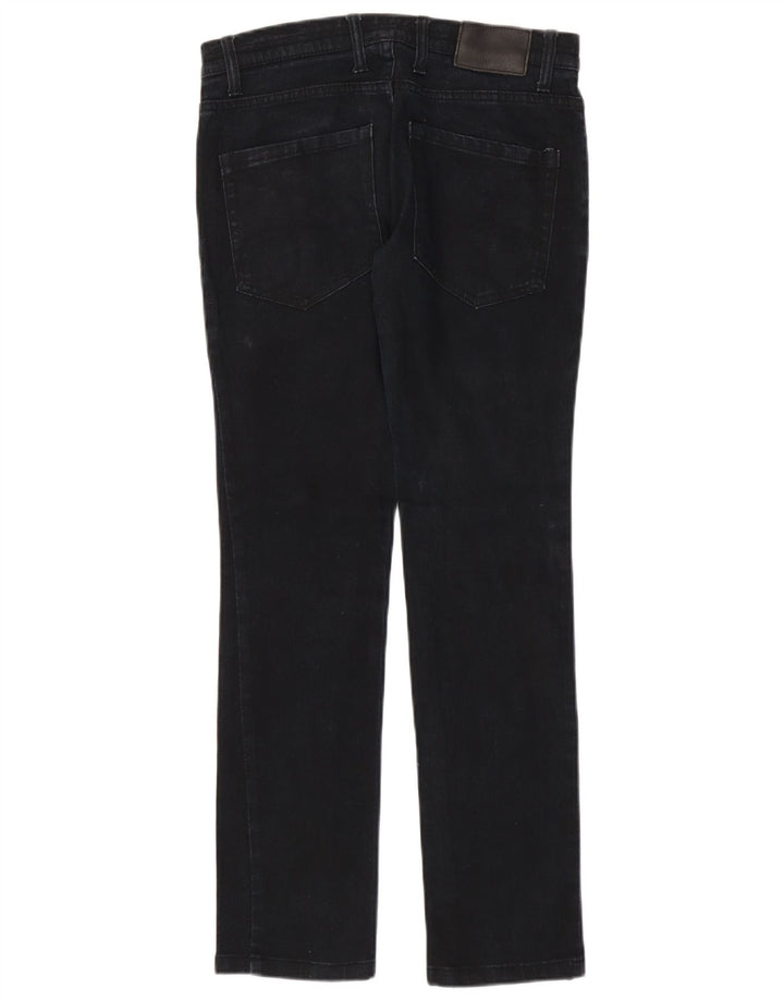 Hurley Jeans Slim Feminino W30 L29 Azul Marinho Algodão