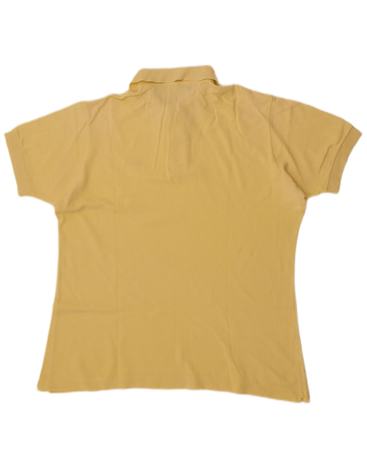 Camisa polo masculina Lacoste grande algodão amarelo