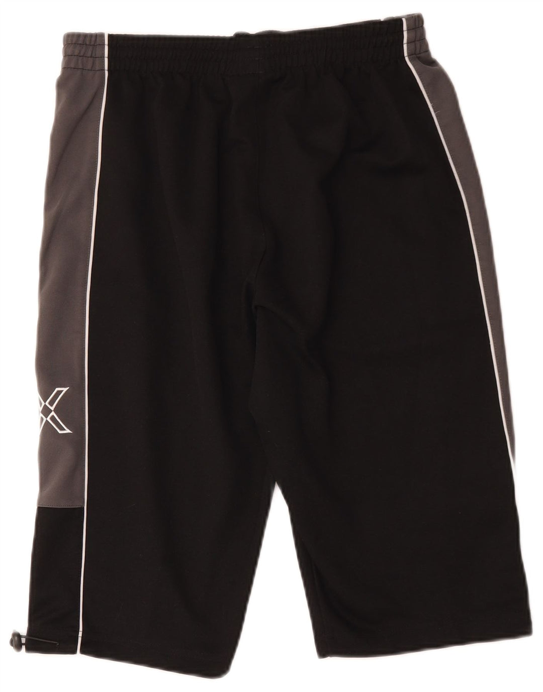Bermuda esportiva masculina Umbro, bermuda gráfica, grande, preta, colorida, poliéster