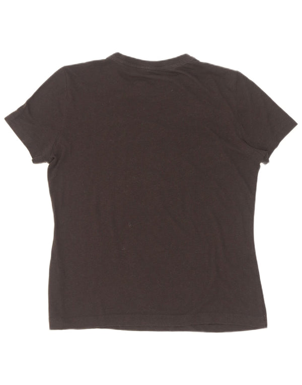 Camiseta Adidas Feminina Gráfica Top UK 16/18 Grande Preto
