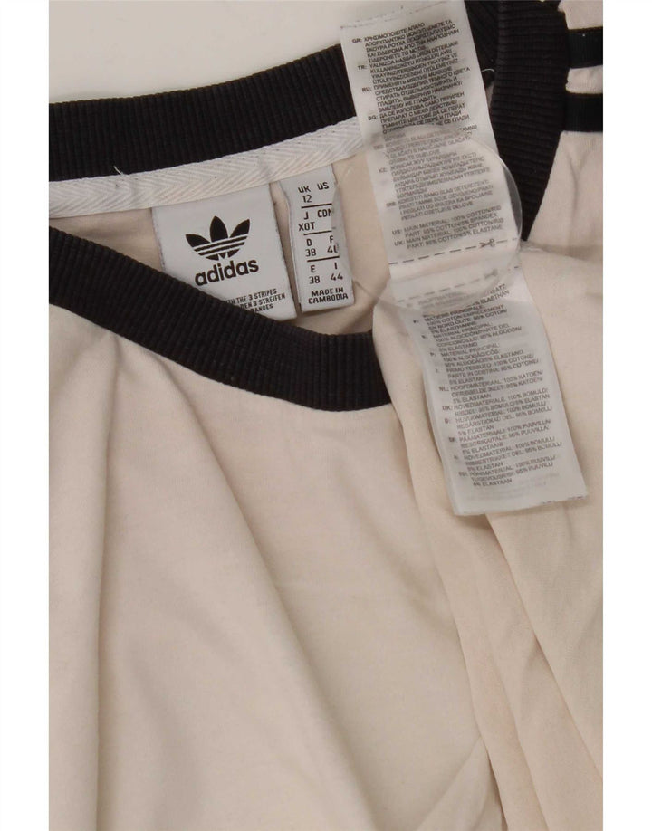 Camiseta Adidas Feminina Top UK 12 Médio Algodão Branco