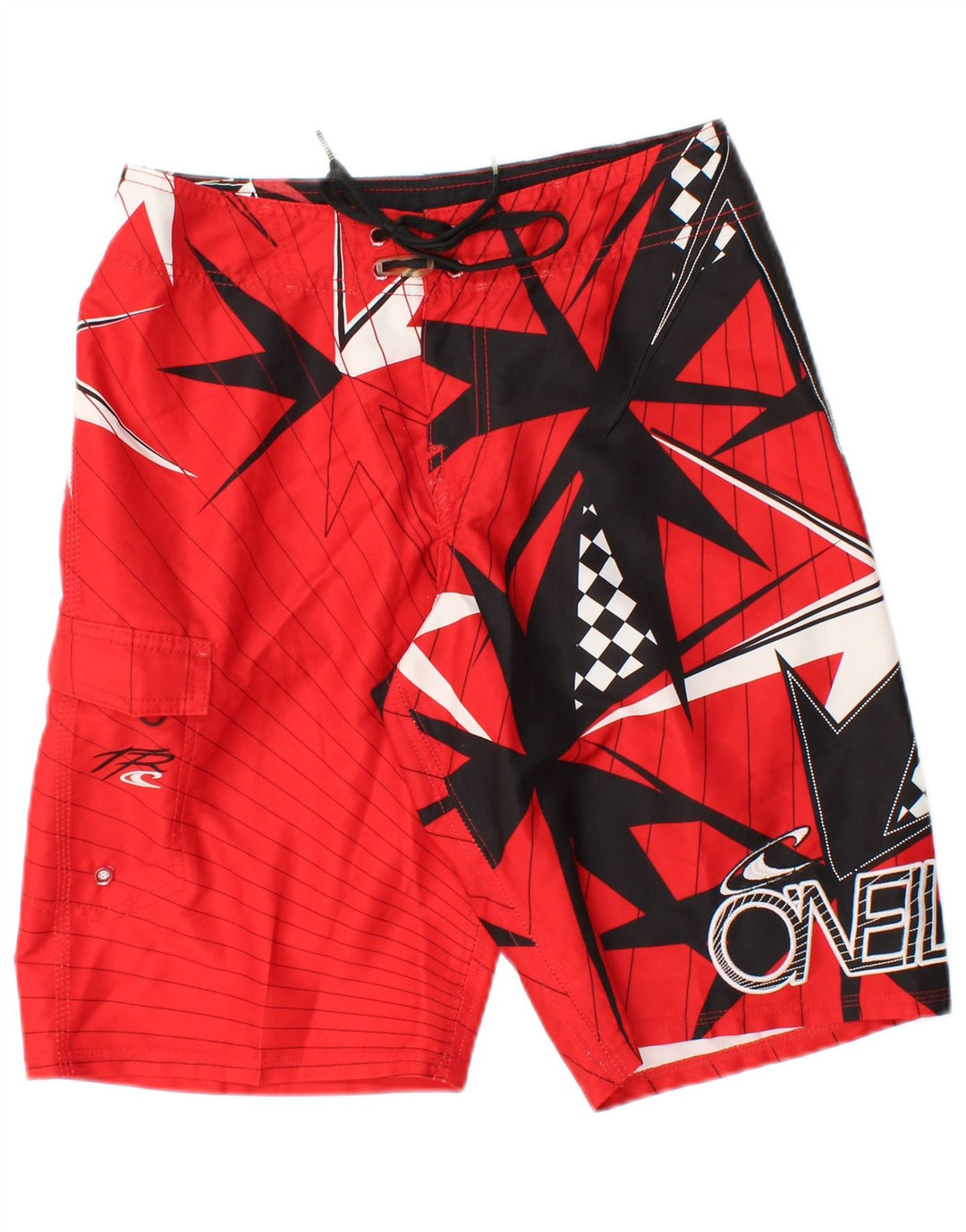 Shorts de natação masculino O'NEILL gráfico pequeno vermelho geométrico