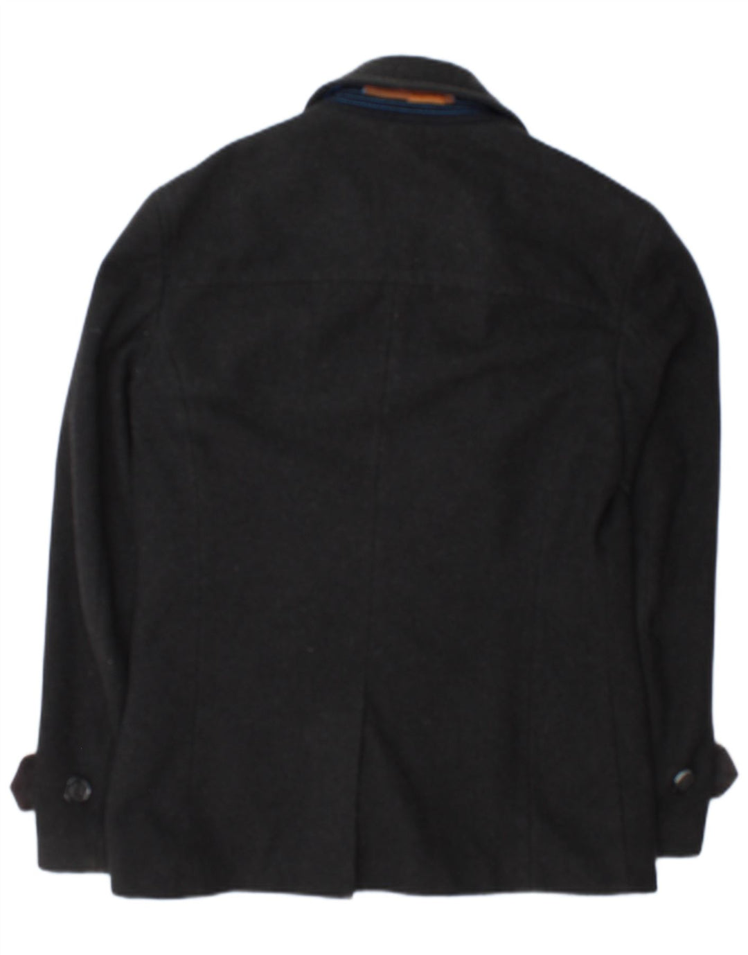 Casaco masculino Superdry Commodity Pea UK 38 lã cinza médio