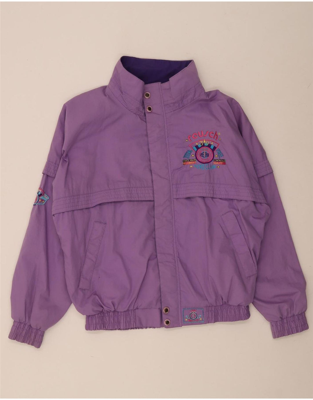 Reusch Mens Graphic Full Tracksuit XL Roxo Poliéster
