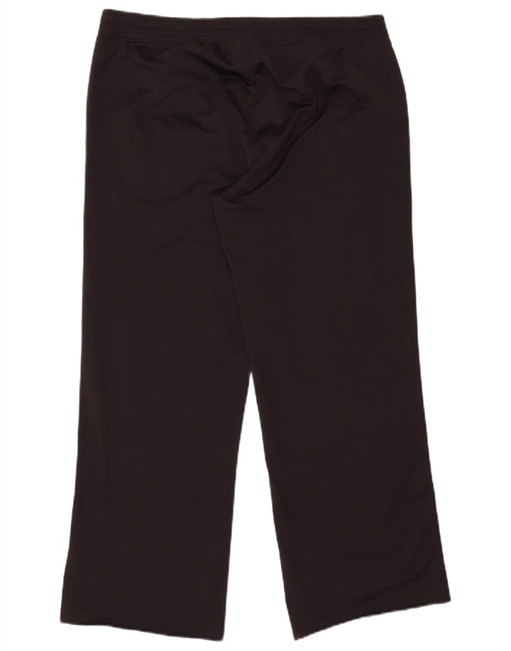 Calça de treino feminina Puma UK 16 grande poliéster preto