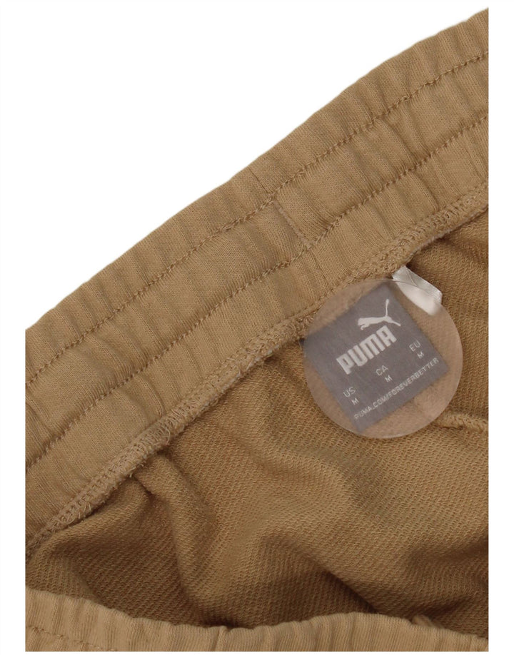 Calça de treino feminina Puma Joggers UK 14 Médio Bege