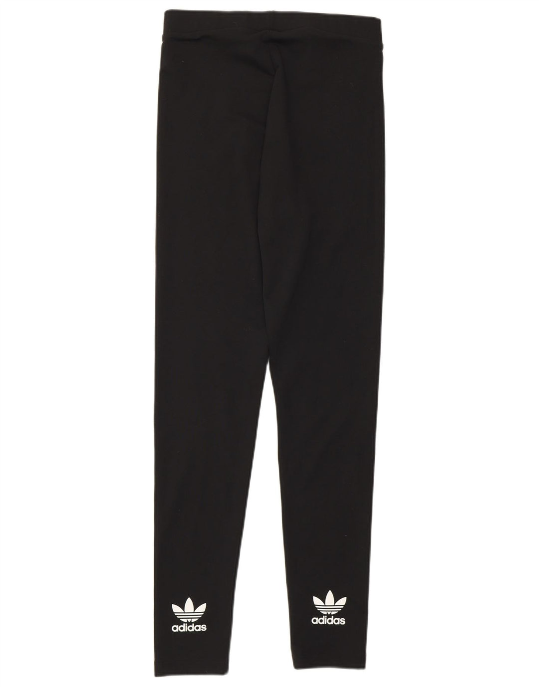 Leggings Adidas Femininas UK 10 Pequenas Poliéster Preto