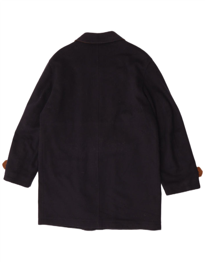 Sobretudo masculino Steinbock UK 40 grande lã azul marinho