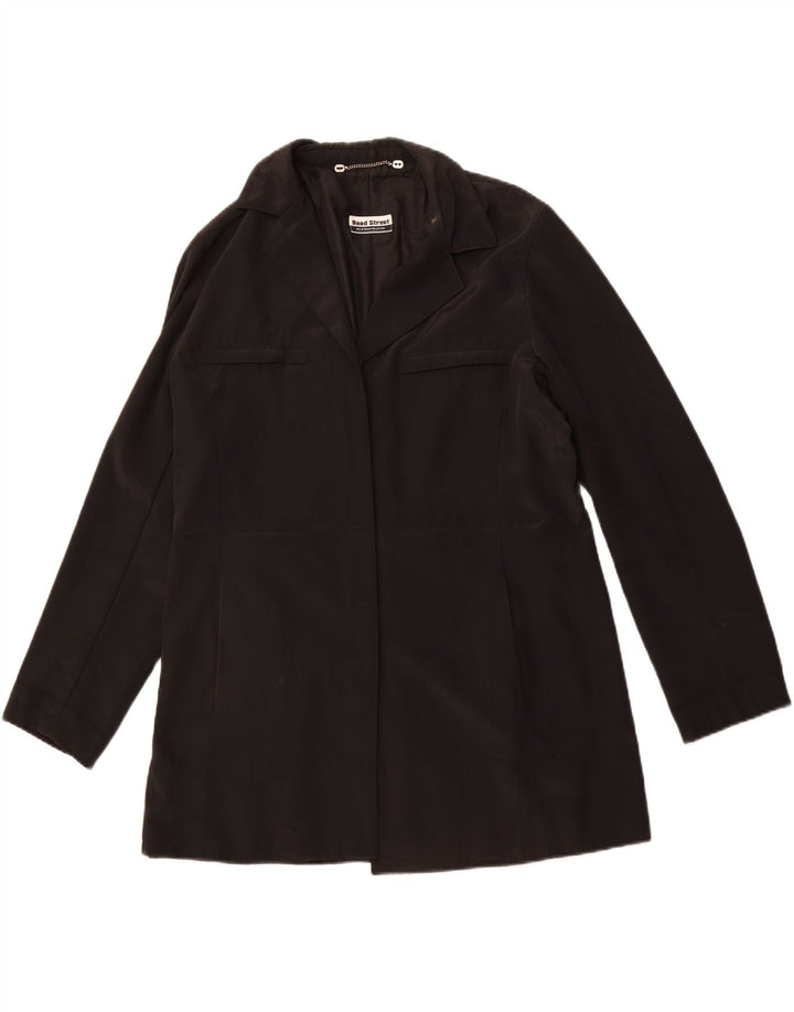 Jaqueta blazer Longline feminina BOND STREET IT 48 XL poliéster preto