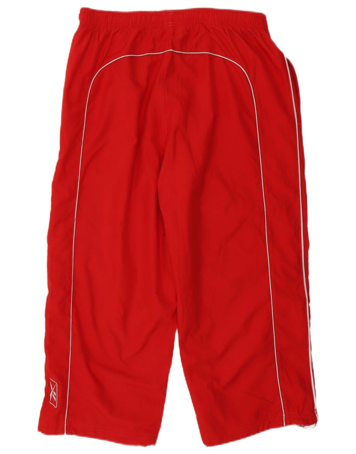 Calça Reebok Mens Capri Treino Grande Vermelho