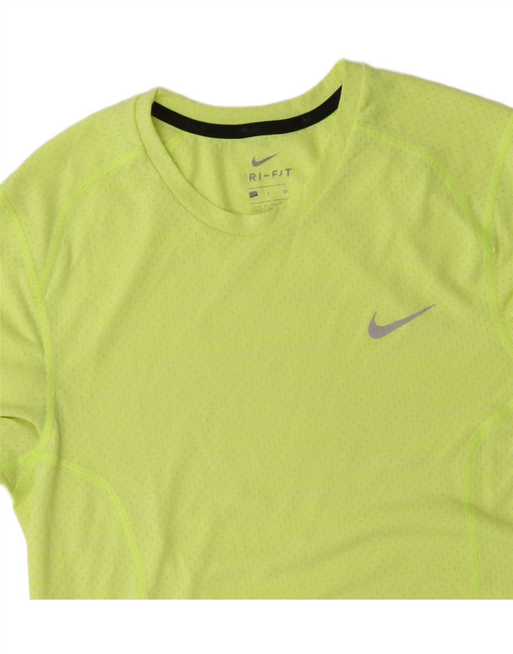 Camiseta Nike Masculina Dri Fit Top Pequena Amarela