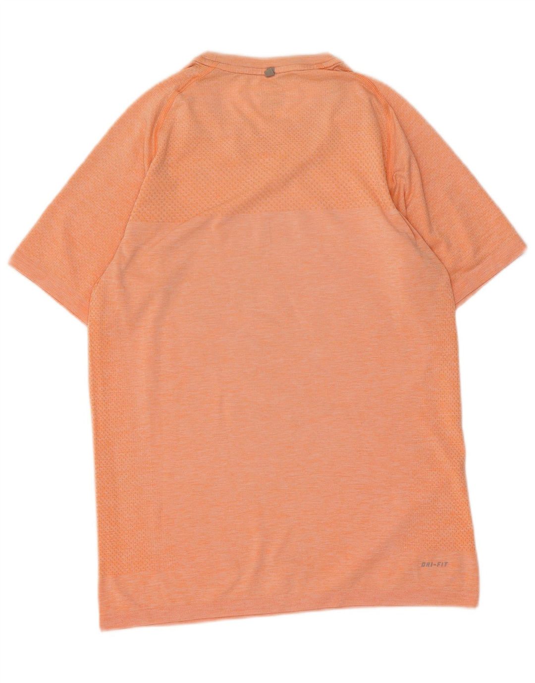 Camiseta Nike Masculina Dri Fit Top Pequena Listrada Laranja