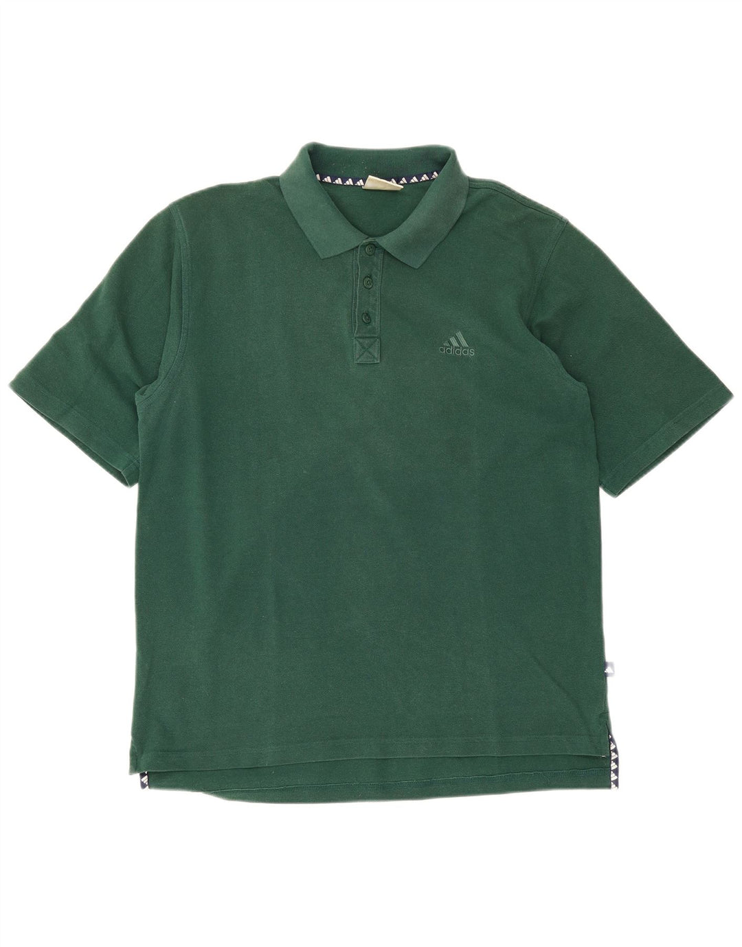 Camisa polo masculina Adidas grande verde