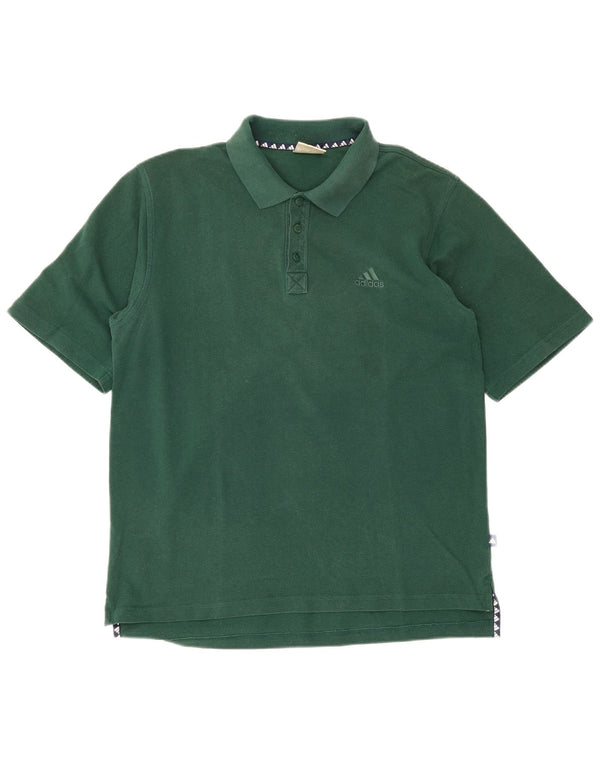 Camisa polo masculina Adidas grande verde