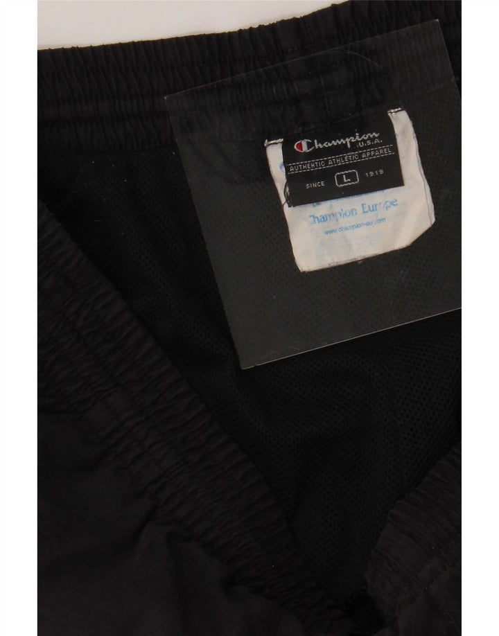 Calça de treino masculina Champion grande cinza poliéster