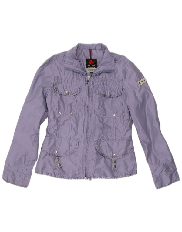 Jaqueta utilitária feminina PEUTEREY UK 12 nylon roxo médio