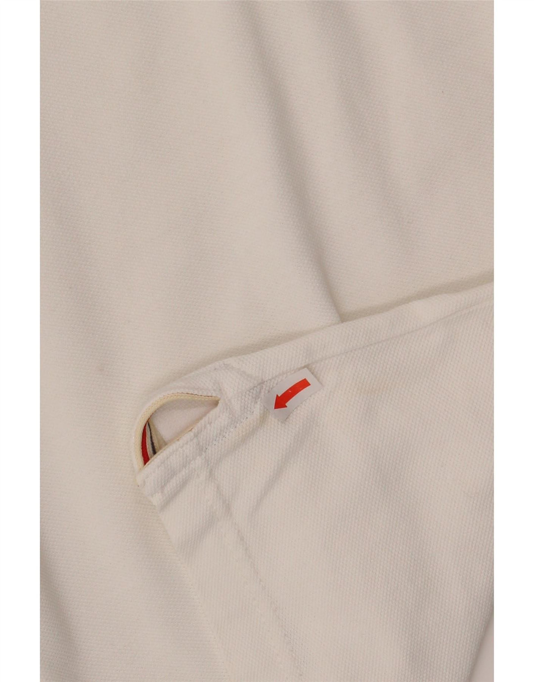TOMMY HILFIGER Mens Polo Shirt Large White Vintage Tommy Hilfiger and Second-Hand Tommy Hilfiger from Messina Hembry 