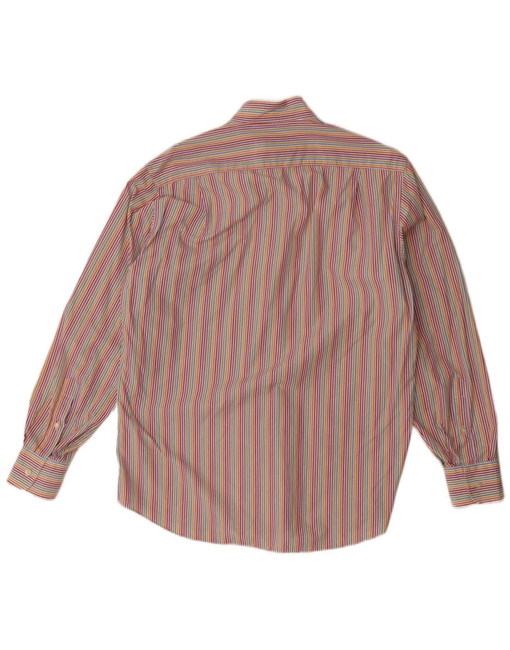Camisa masculina Pierre Cardin tamanho 151/2 39 listra média multicolorida
