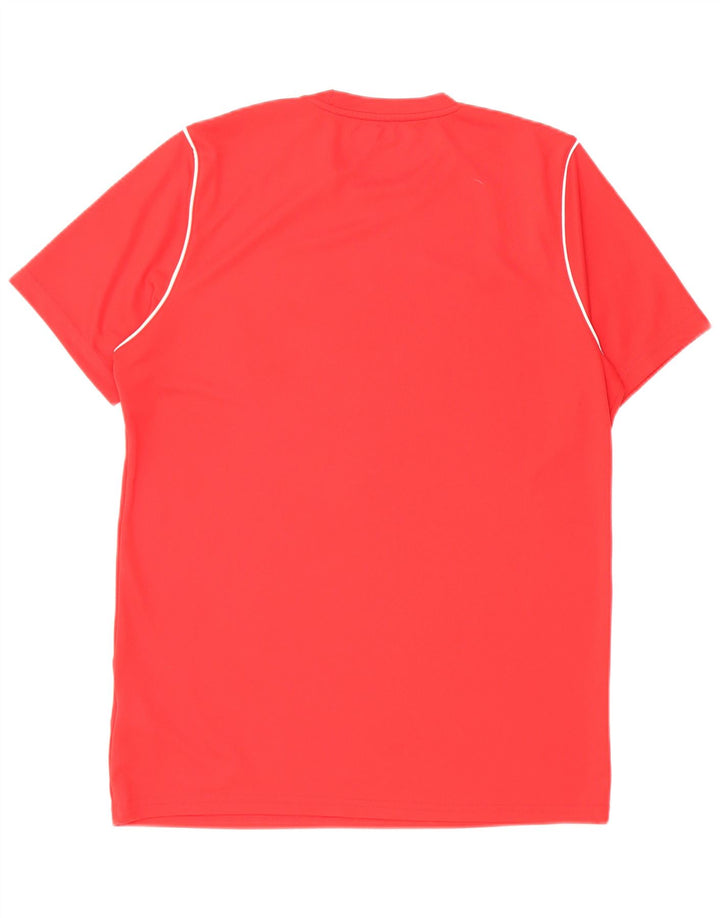 Nike Mens Dri Fit Slim Fit Camiseta Top Grande Poliéster Vermelho