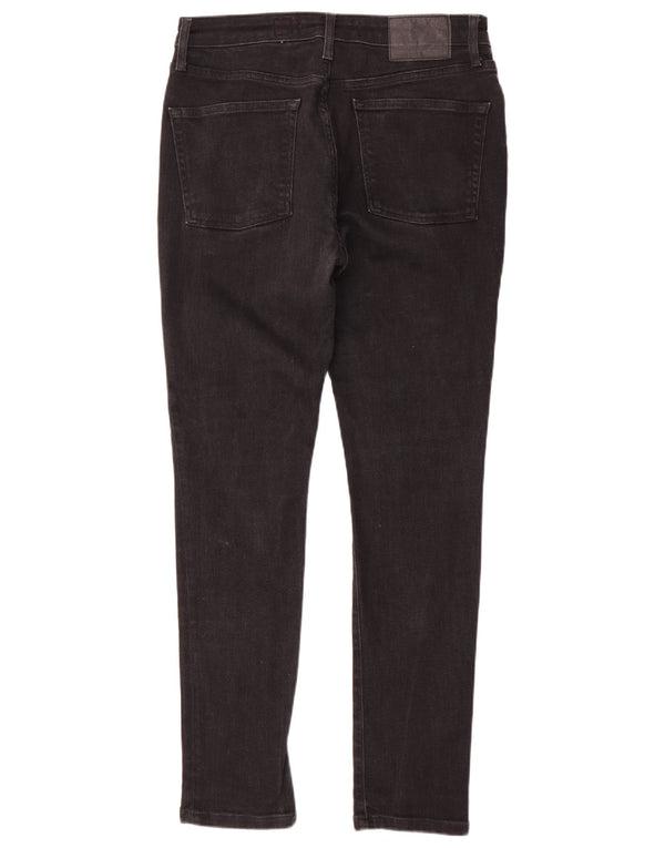 Jeans skinny masculino Superdry W34 L32 algodão preto