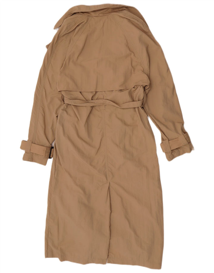 Trench Coat feminino French Connection UK 10 poliamida bege pequena