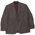 Jaqueta blazer masculina de 2 botões CHAPS Reino Unido 44 2XL lã cinza