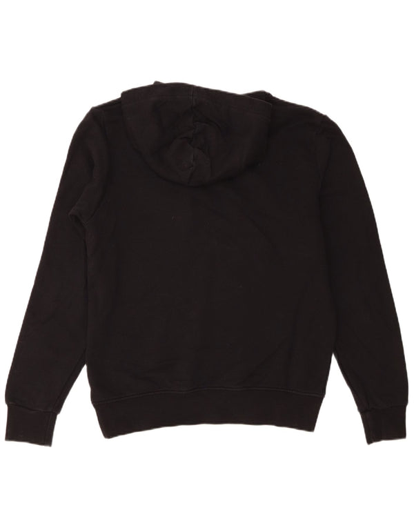 Pyrex Mens Graphic Hoodie Jumper Small Black Cotton
