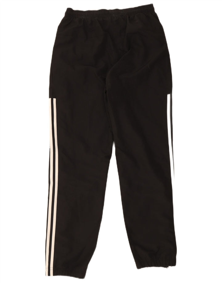 Adidas Mens Treino Calças Joggers Pequeno Poliéster Preto